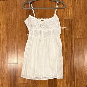 White Eyelet Sundress